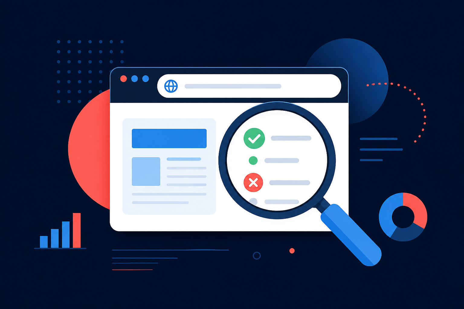 Illustration of checking whether a URL is indexed by Google