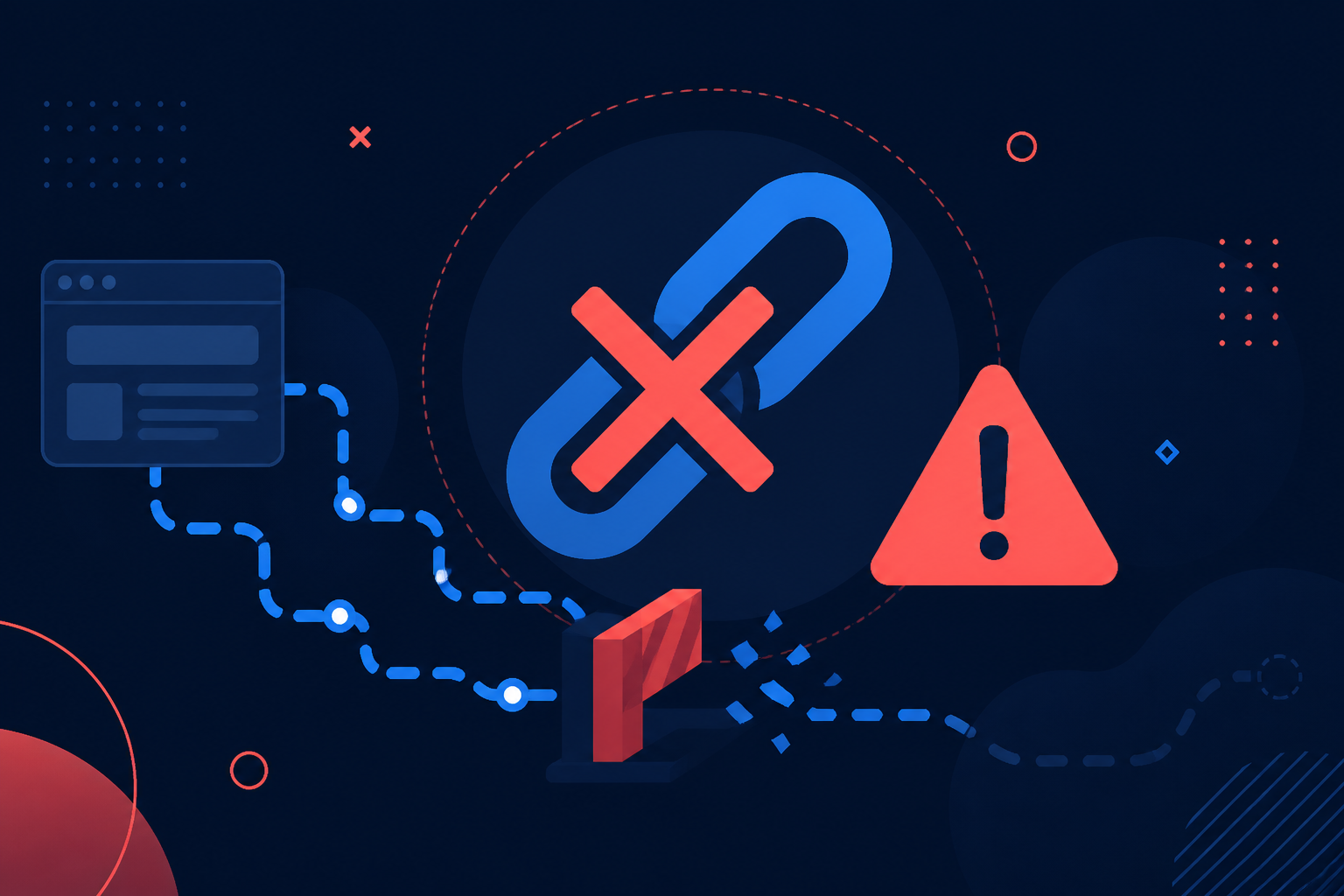 Illustration of Google rejecting a URL indexing request